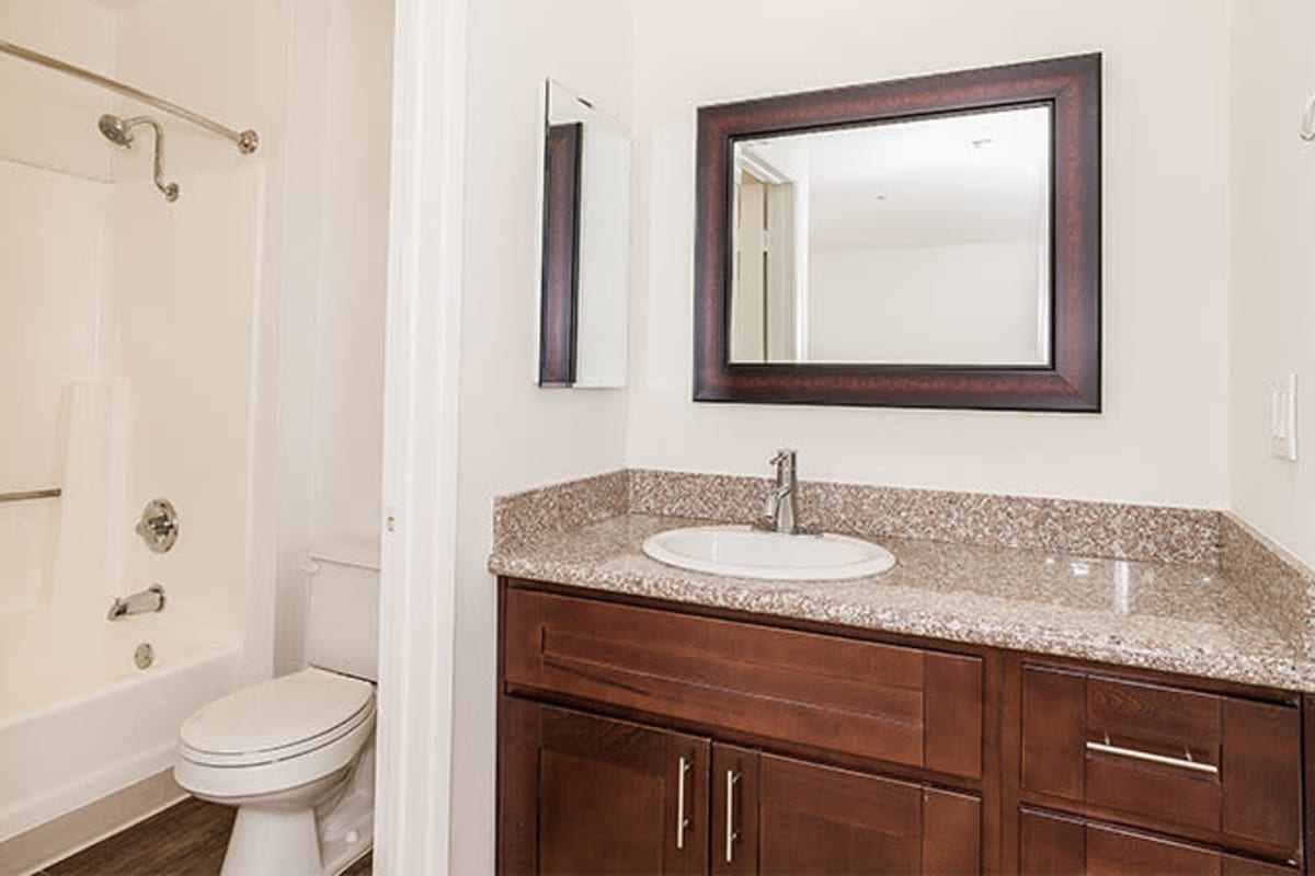 Bathroom at Marlon Manor Apartments, Los Angeles, California