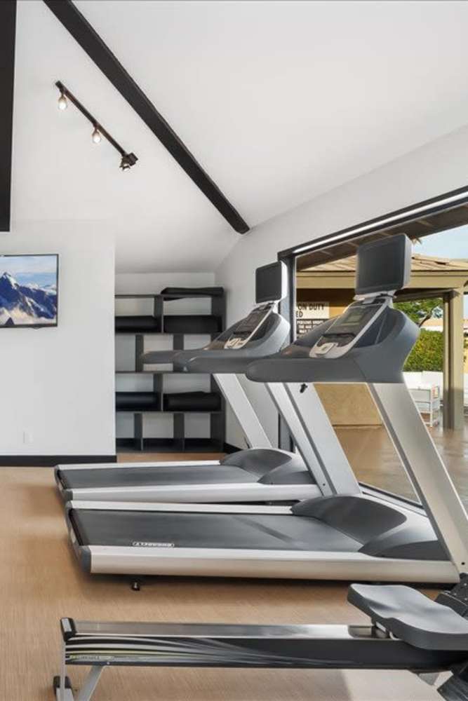 Health club at Mirabella Apartments in Bermuda Dunes, California