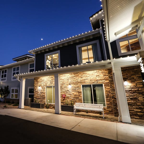 Independent living residences at Quail Park at Morrison Ranch in Gilbert, Arizona