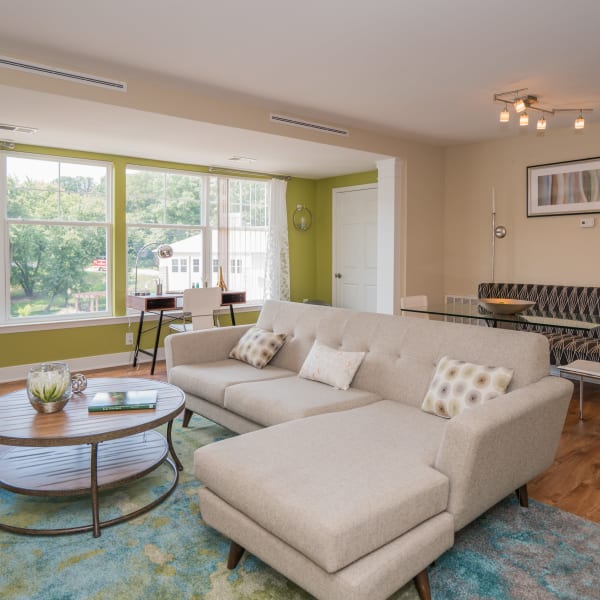 Model apartment at The Encore, Alexandria, Virginia