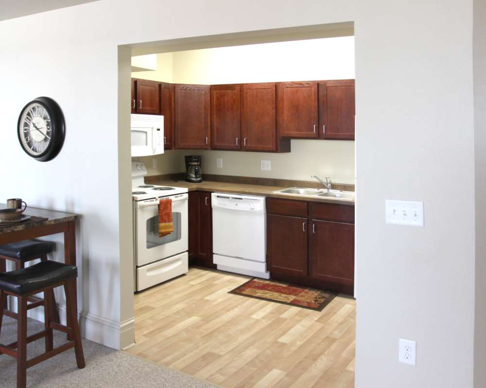 Kitchen at Russell Lamson in Waterloo, Iowa