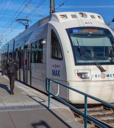 Transportation near The Grove at Orenco Station in Hillsboro, Oregon