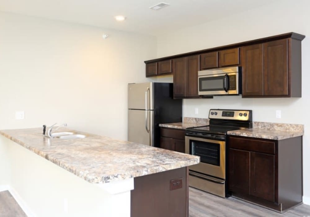 In-home features at Johnston Gardens in Johnston, Iowa