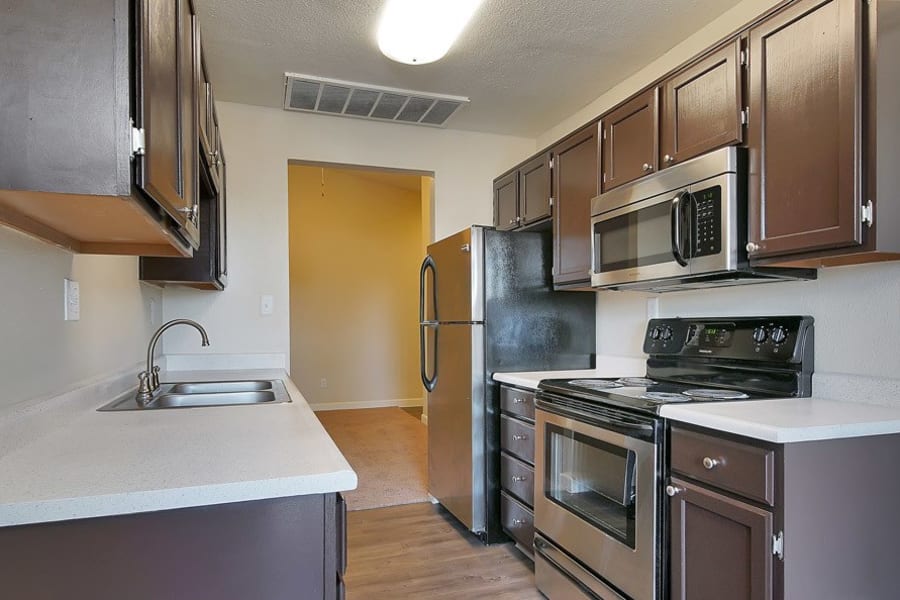 Kitchen at Renaissance Apartment Homes in Phoenix, Arizona