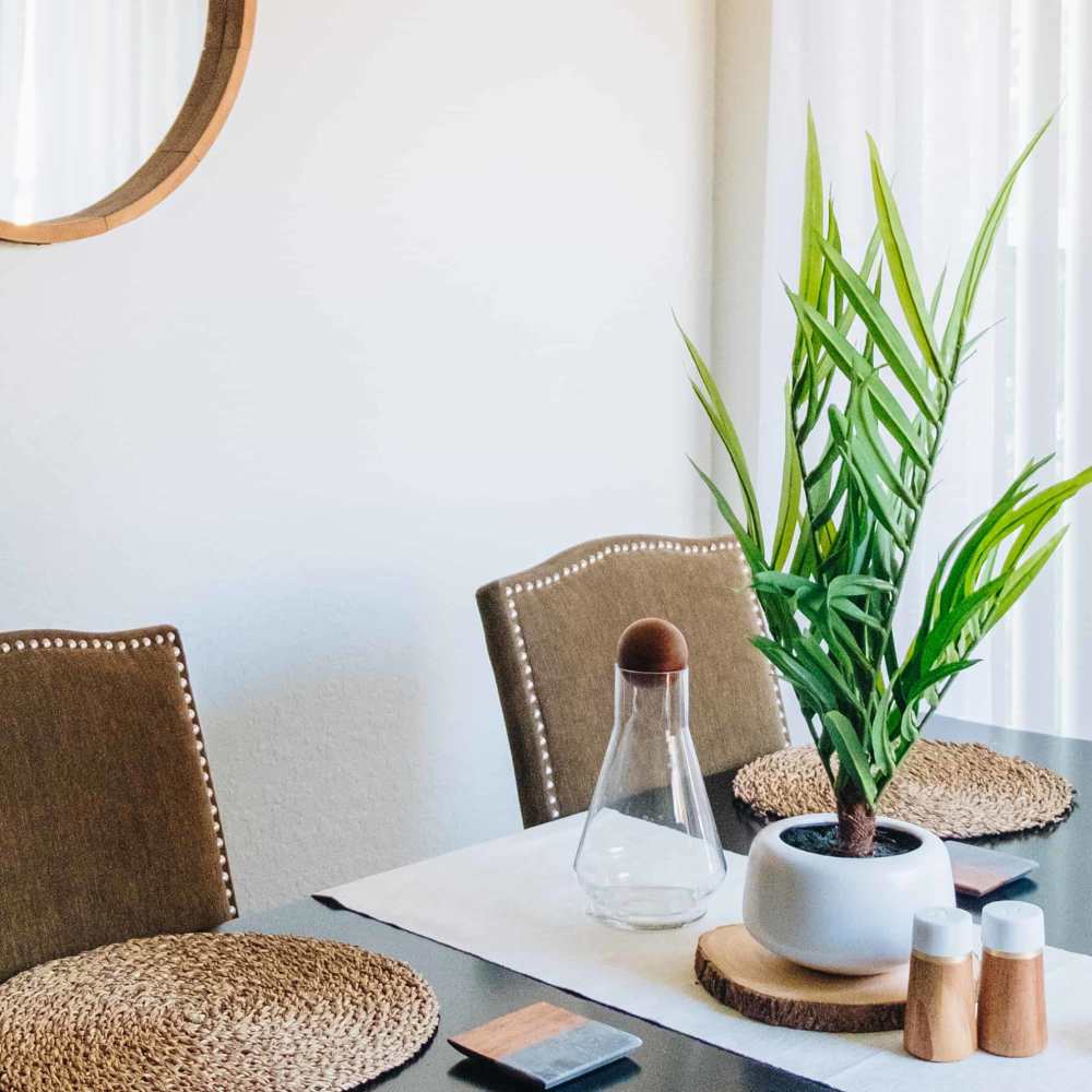 Dining room at McCart Apartment Homes in Fort Worth,Texas