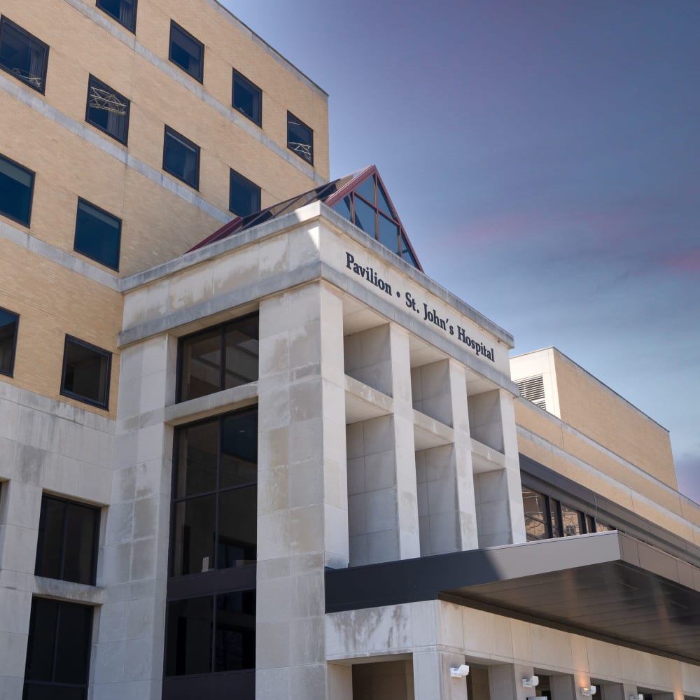 Hospital near Dickinson Apartments in Springfield, Illinois