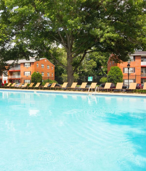 Swimming pool at Eagle Rock Apartments at Framingham in Framingham, Massachusetts