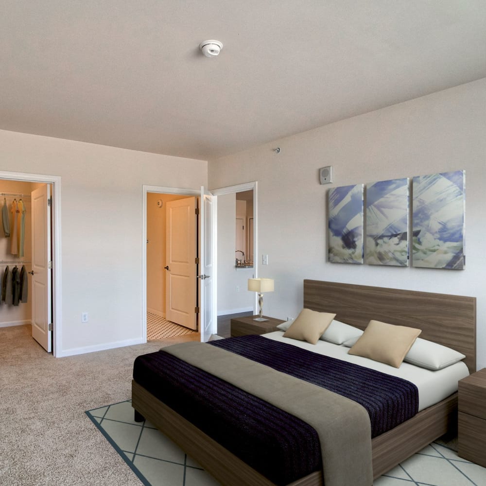 Bedroom at Heritage Preserve, Hilliard, Ohio