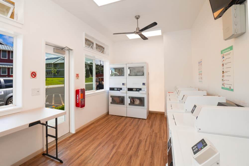 Laundry at Koa`e Makana in Koloa, Hawaii