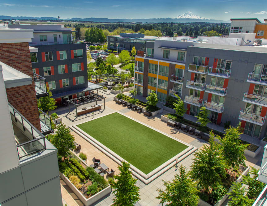 Photos of The Maverick Apartments in Downtown Burien, WA