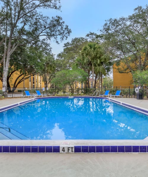 Swimming pool at Images Condominiums in Kissimmee, Florida