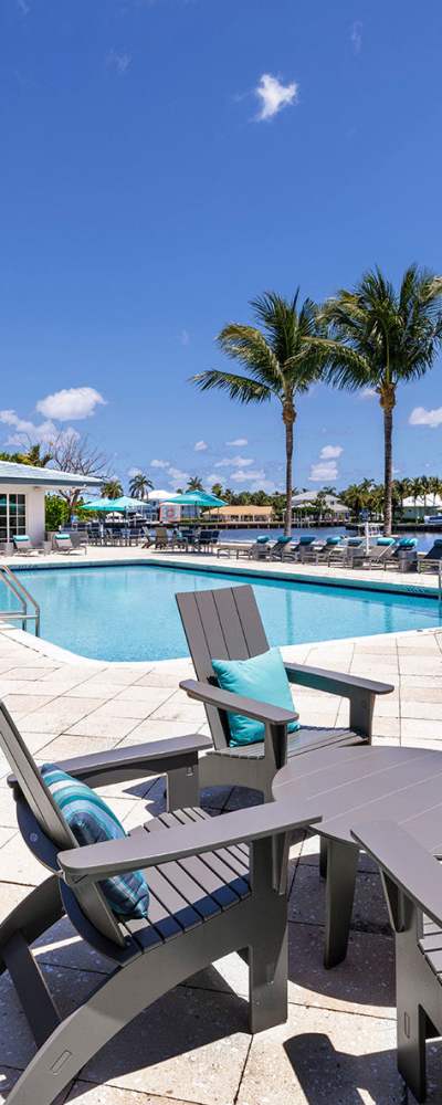 Inground pool at Bermuda Cay at Robbins Property Associates, LLC in Tampa, Florida