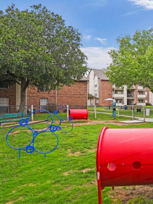 Dog park at Newport Apartments in Amarillo, Texas