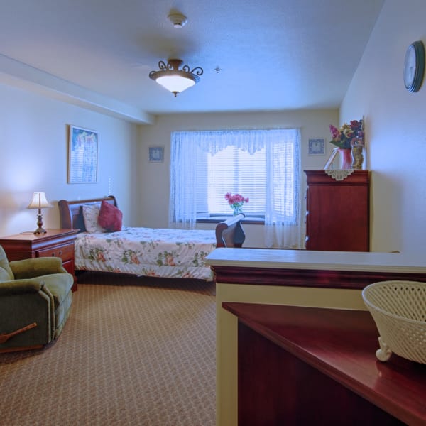 Resident floor plan at Courtyard at Coeur d'Alene in Coeur d'Alene, Idaho