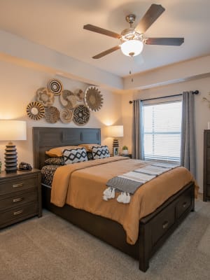 Bedroom at Adirondack in Independence, Missouri