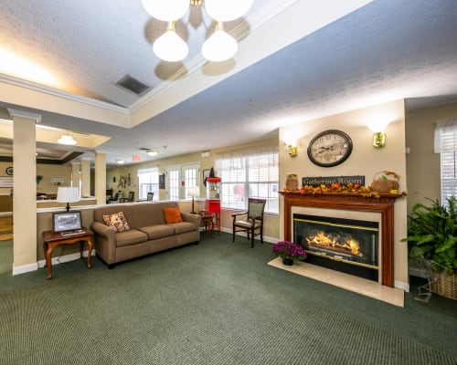 Common spaces at Trustwell Living at Bell Gardens Place in Hillsboro, Ohio