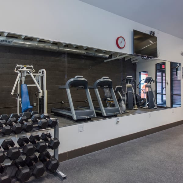 Fitness center at Scott's Edge, Richmond, Virginia