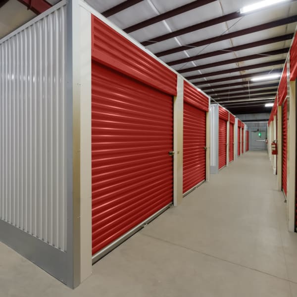 Storage units at StorQuest Economy Self Storage in Texas City, Texas