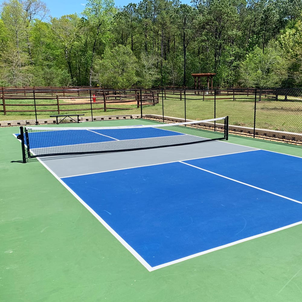 Pickleball court at Preserve At Columbus Park in Columbus, Georgia