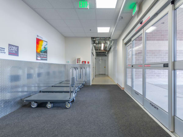 Dollies and carts are available at StorQuest Self Storage in Portland