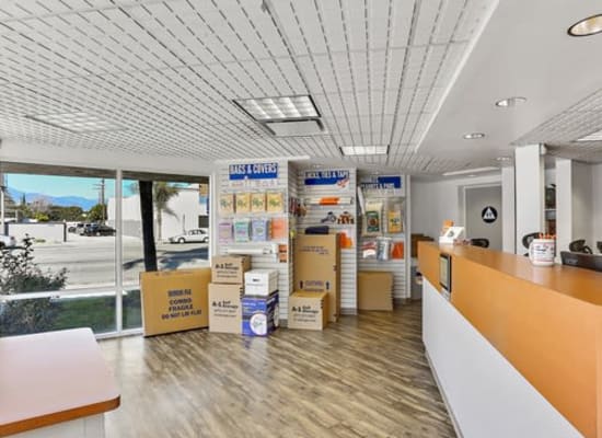 A variety of moving supplies available at A-1 Self Storage in El Monte, California