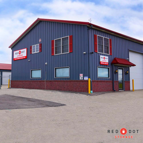 A building at Red Dot Storage in Saint Joseph, Missouri