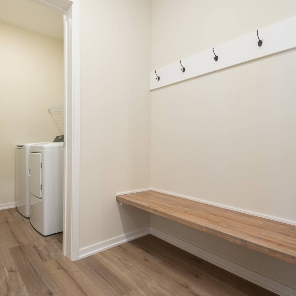 Spacious laundry room at The Uptown Apartments in Waconia, Minnesota