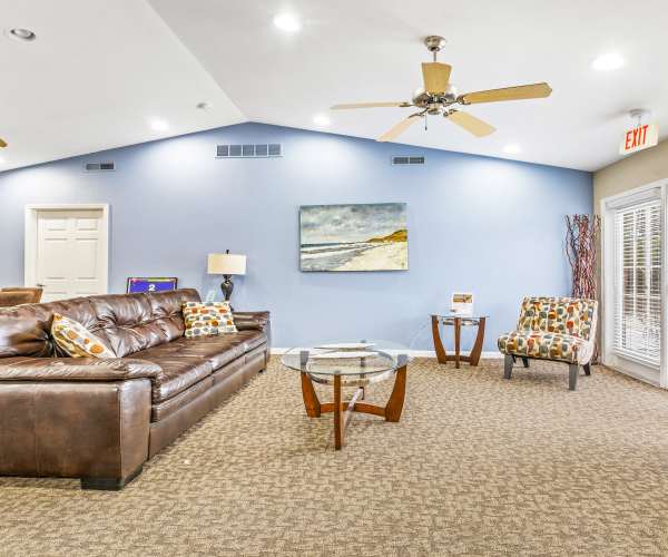 Clubhouse at Northampton Village Apartments in Indianapolis, Indiana