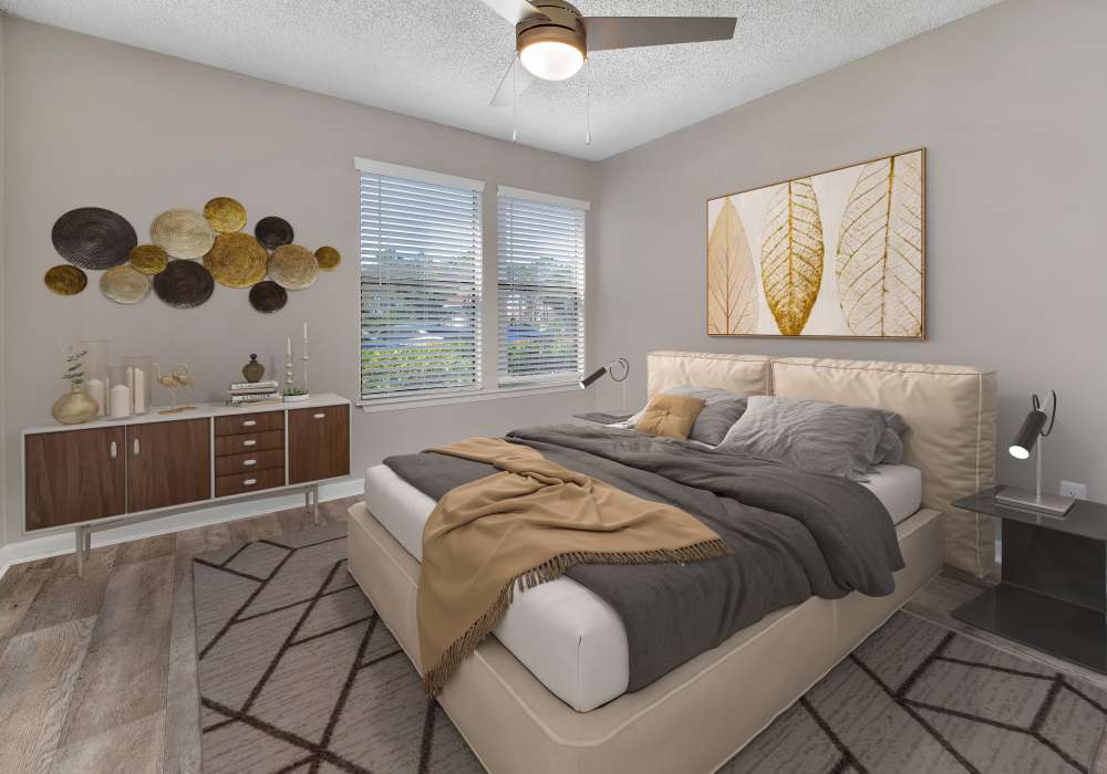 Beautiful living room at Isles at East Millenia in Orlando, Florida