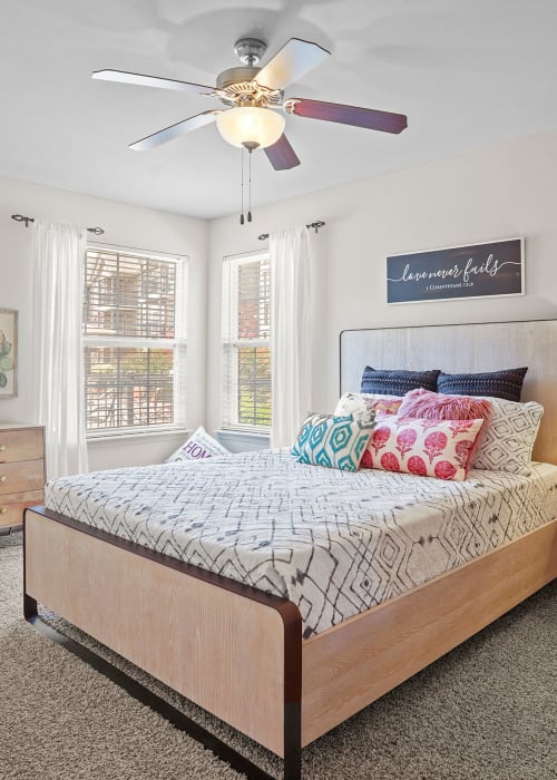Floor plans at The Park on Westpointe in Yukon, Oklahoma