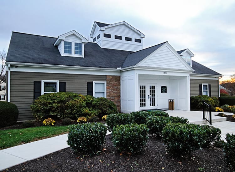 Exterior of townhome at The Encore at Laurel Ridge in Harrisburg, PA