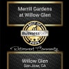 Business Rate award badge for Merrill Gardens at Willow Glen, in San Jose, California