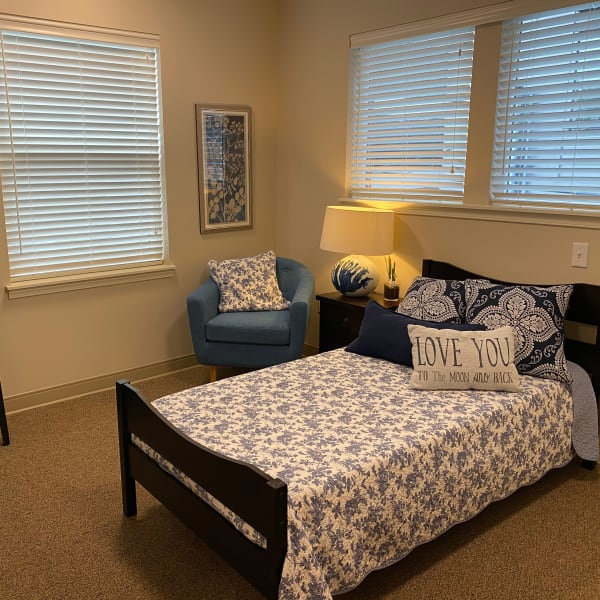 Well lit Studio apartment at Quail Park Memory Care Residences of West Seattle in Seattle, Washington