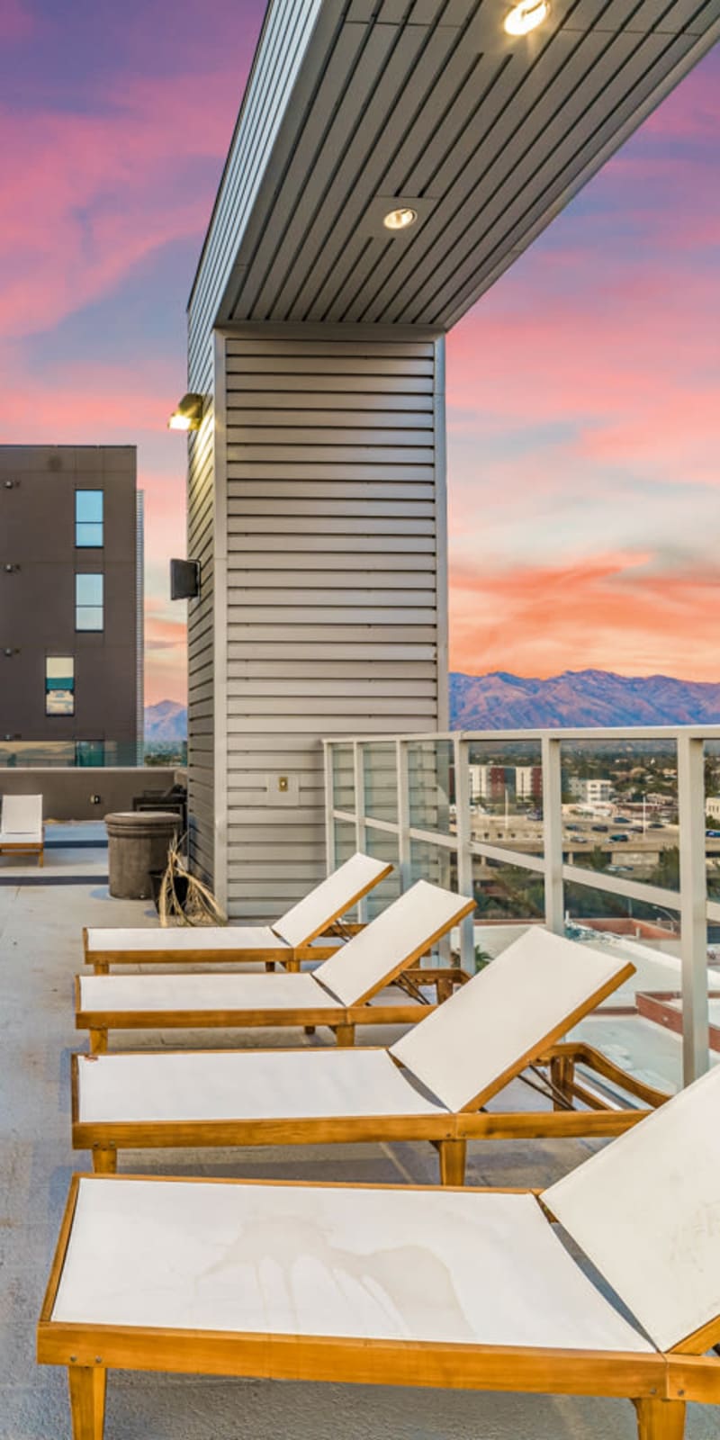 Rooftop pool at Sol y Luna in Tucson, Arizona