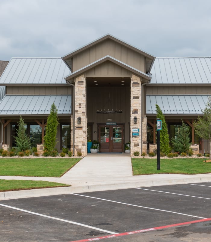 Exterior of Bend at New Road Apartments in Waco, Texas