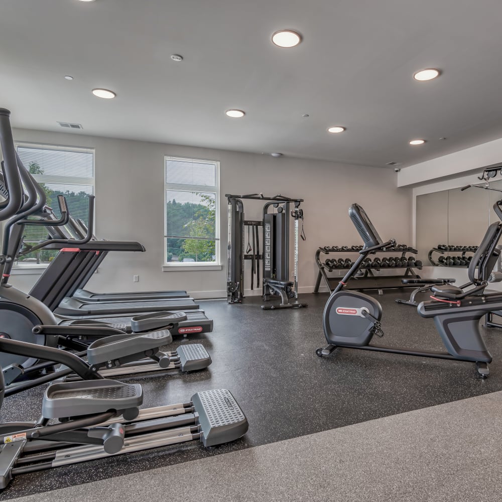 Fitness center at Evergreen, Monroeville, Pennsylvania