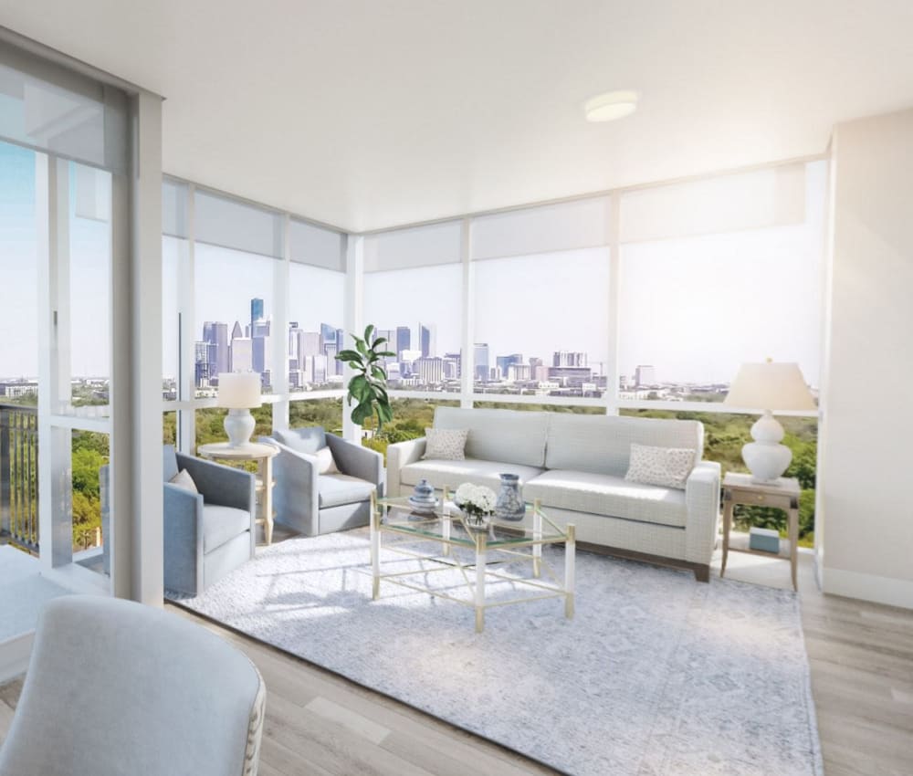 Comfortable spacious layouts at The Village of Southampton in Houston, Texas