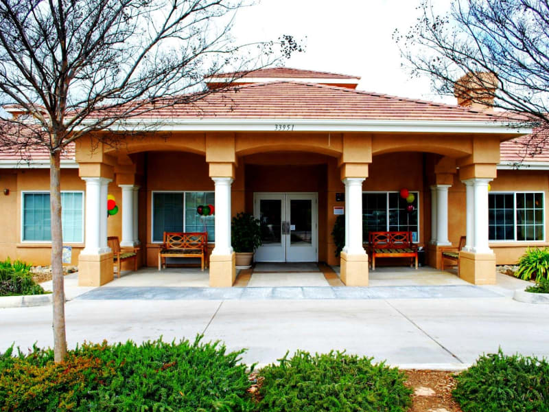 The main building at Wildwood Canyon Villa Assisted Living and Memory Care in Yucaipa, California. 