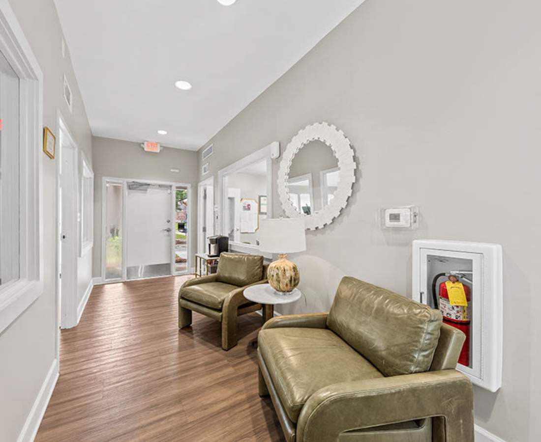 Clubhouse lounge area at Shannon Park in Goose Creek, South Carolina