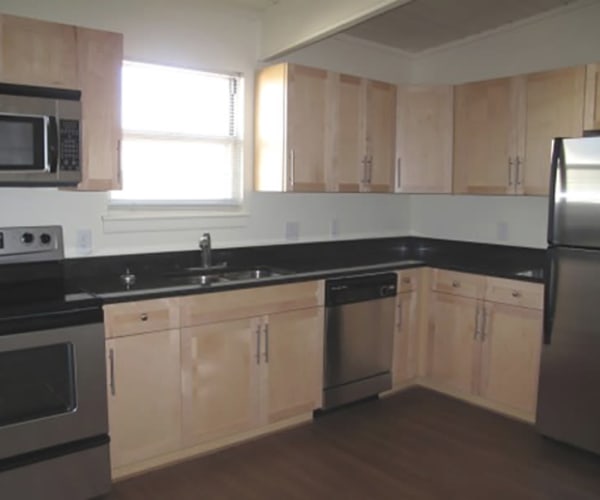 A kitchen in a home at Dam Neck in Virginia Beach, Virginia