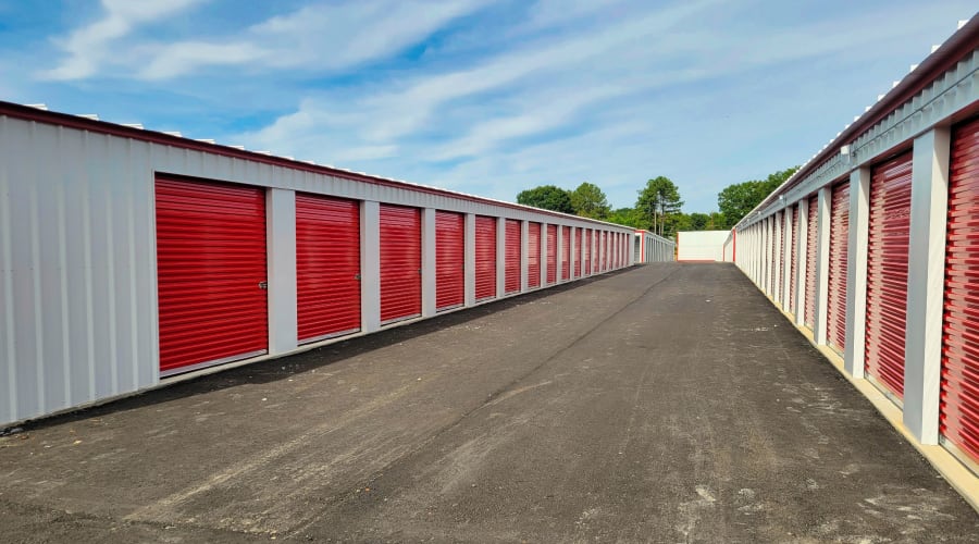Storage units at KO Storage in Kings Mountain, North Carolina