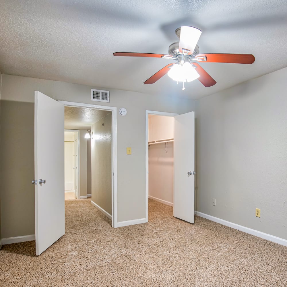 Bedroom in Summer Creek Apartments in Houston, Texas