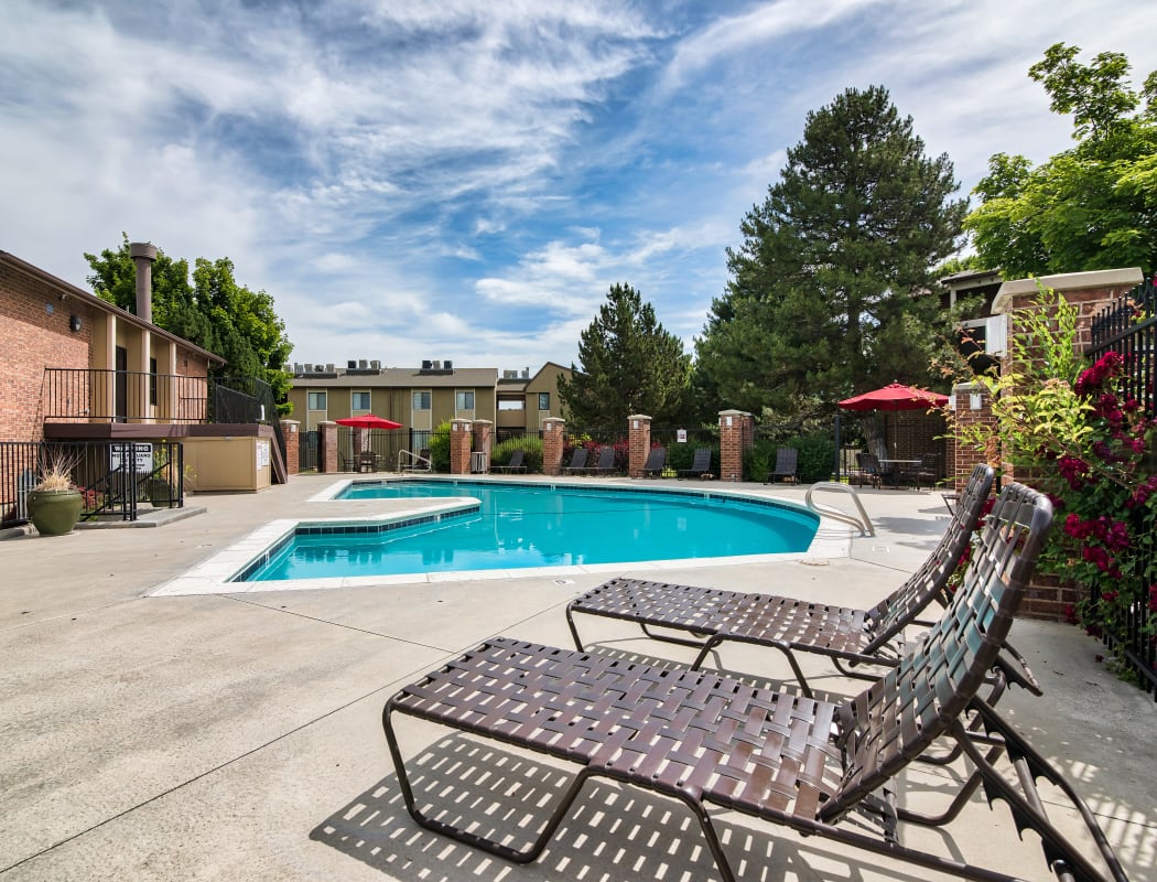 Enjoy Apartments with a Swimming Pool at Cherry Creek Apartments in Riverdale, Utah