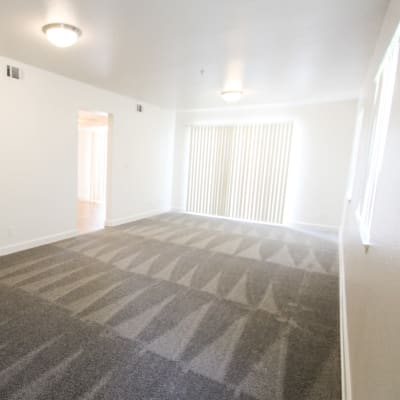 A living room at Chollas Heights in San Diego, California