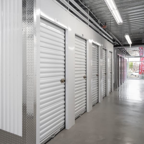 Indoor climate controlled units at StorQuest Self Storage in Naples, Florida