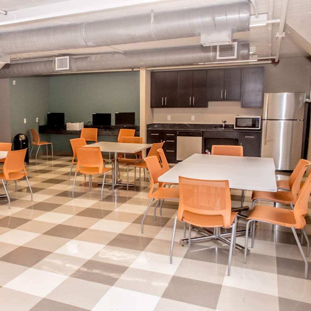 Recreation room near The Lofts At Clifford Brown Walk in Wilmington, Delaware