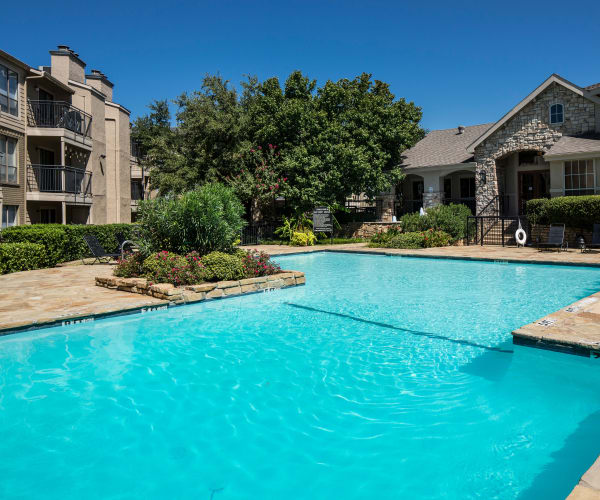Community pool at Heritage Fields