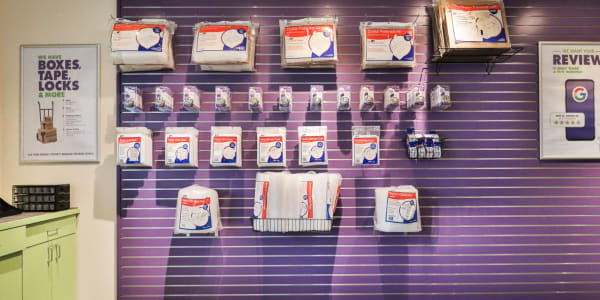 Packing supplies available at Key Storage - Hildebrand in San Antonio, Texas,