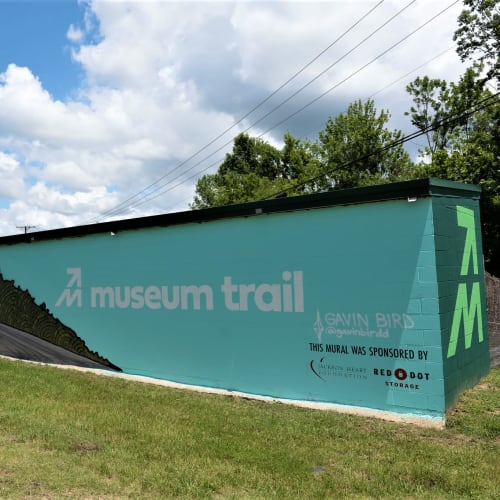 Museum Trail at Red Dot Storage in Jackson, Mississippi