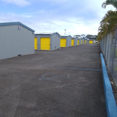 Parking spaces at Storage Star Hilo in Keaau, Hawaii